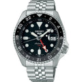 Seiko 5 Sports Herrenuhr silber schwarz SSK001K1