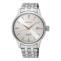 Seiko Presage Cocktail Time Spritzer SRPB47J1 Automatik Herrenuhr Silber