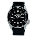 Seiko 5 Sports SKX SRPD55K3 Automatik Herrenuhr mit schwarzem Nylonarmband