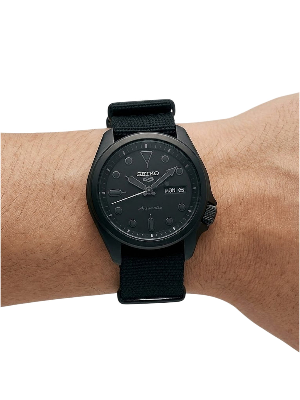 Seiko 5 Sports Automatik Herrenuhr schwarz SRPE69K1