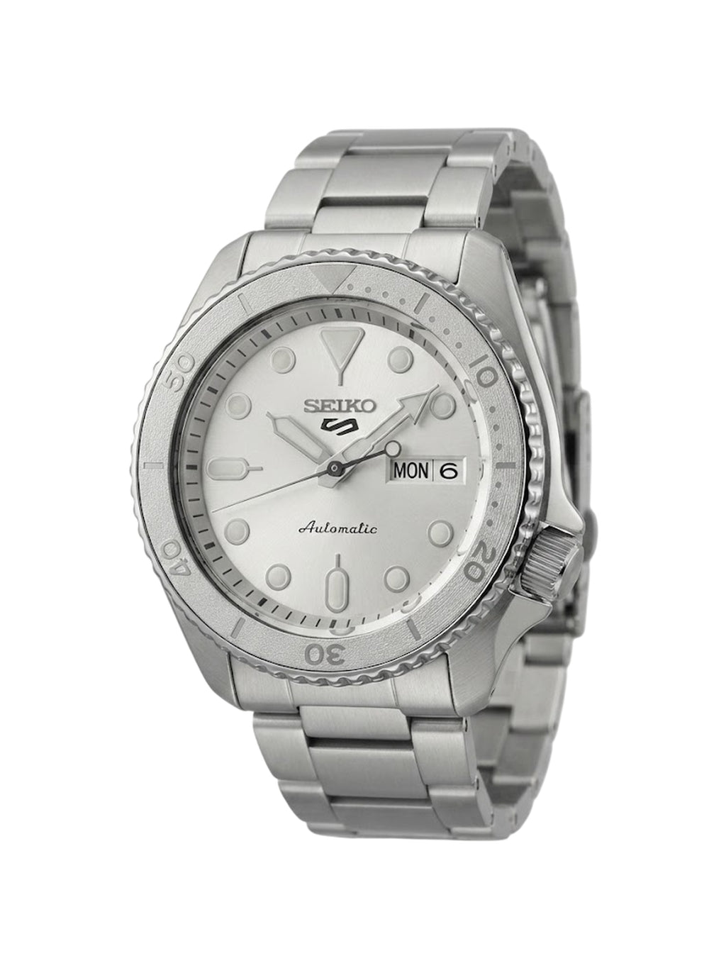 Seiko 5 Sports SRPE71K1 Herrenuhr Automatik Silber