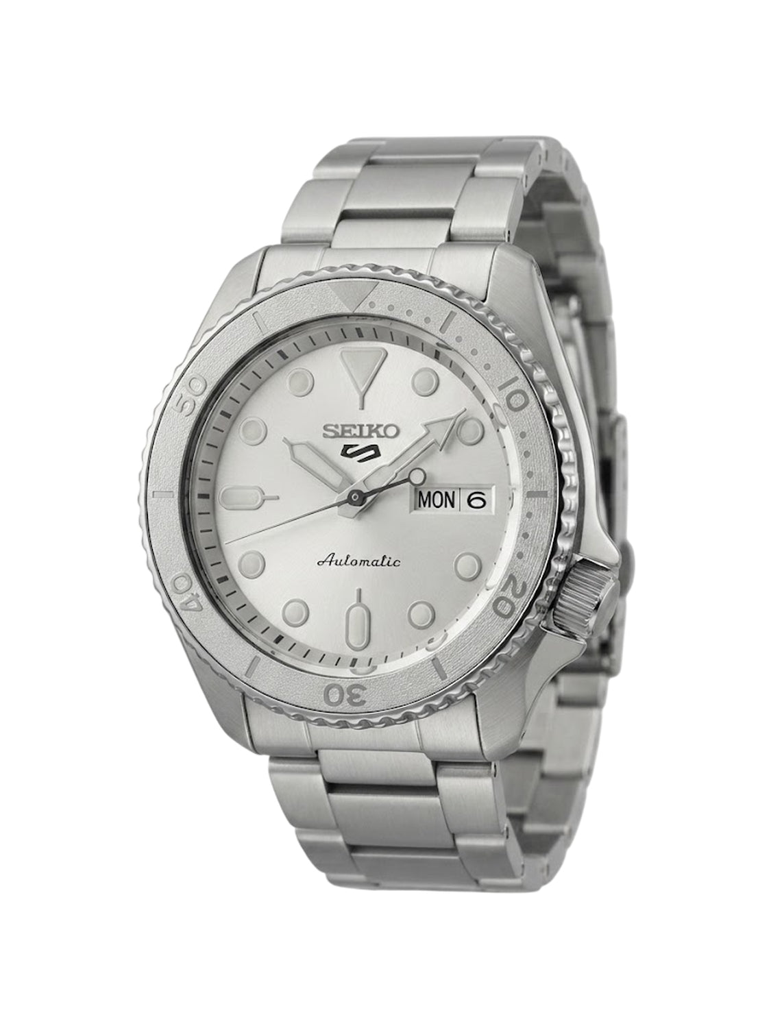 Seiko 5 Sports SRPE71K1 Herrenuhr Automatik Silber