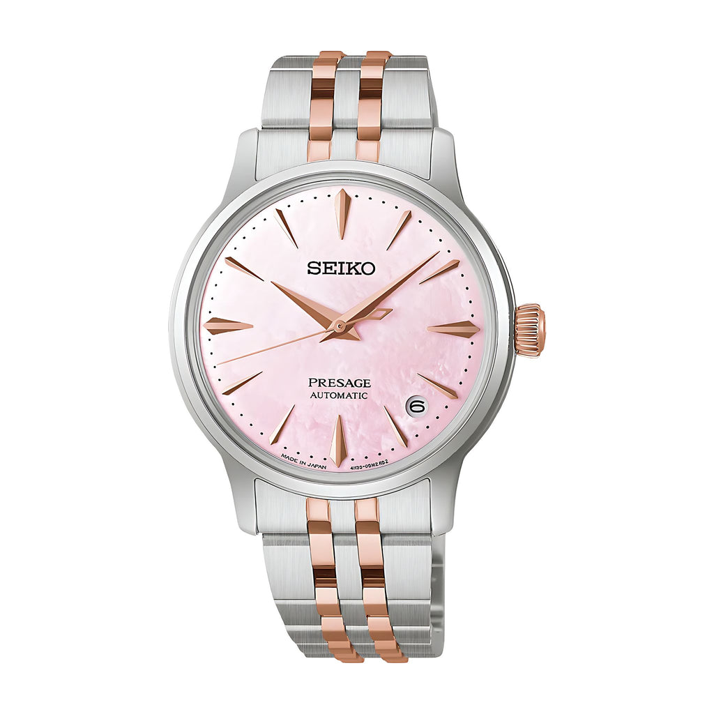 Seiko Presage Cocktail Time Sakura Aviation SRPM06J1 Automatik Damenuhr Limited Edition