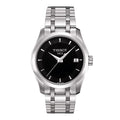 Tissot Couturier Lady Damenuhr silber schwarz