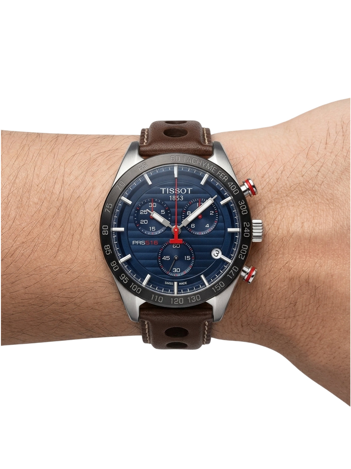 T100.417.16.041.00 Tissot PRS 516 Chronograph Herrenuhr
