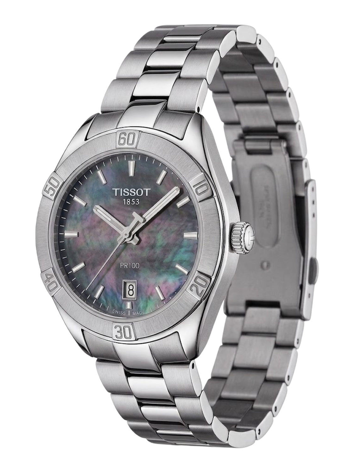 Tissot PR 100 Sport Chic Damenuhr T101.910.11.121.00
