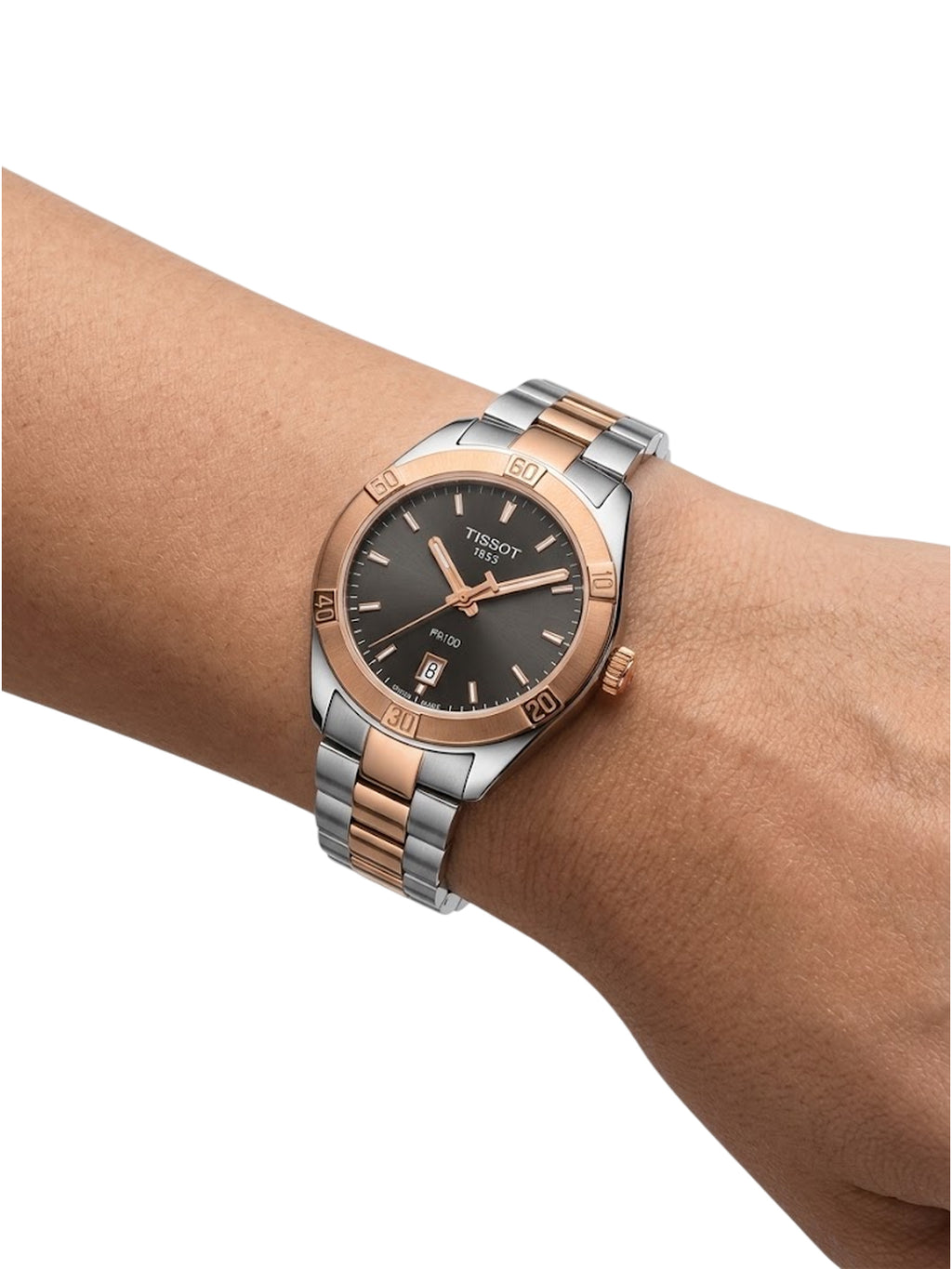 Tissot PR 100 Sport Chic Damenuhr T101.910.22.061.00