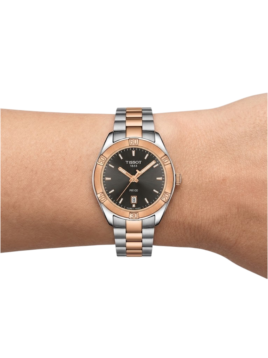 Tissot PR 100 Sport Chic Damenuhr T101.910.22.116.00