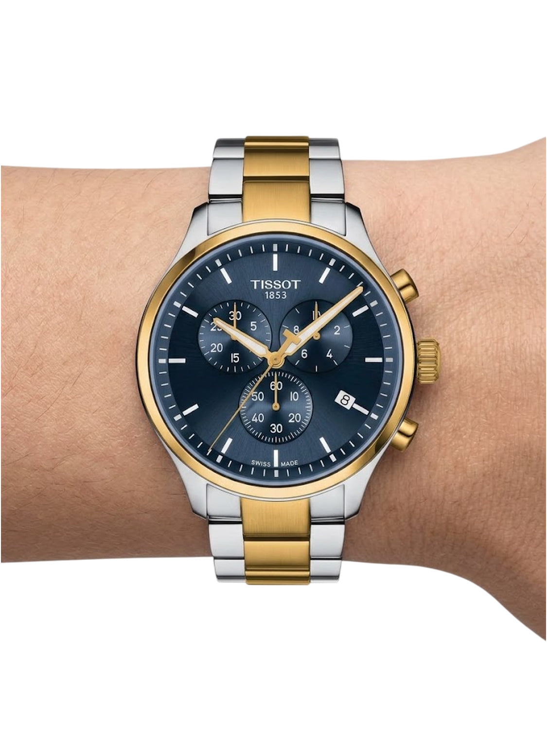 Tissot Chrono XL Classic Herren Chronograph Bicolor T116.617.22.041.00