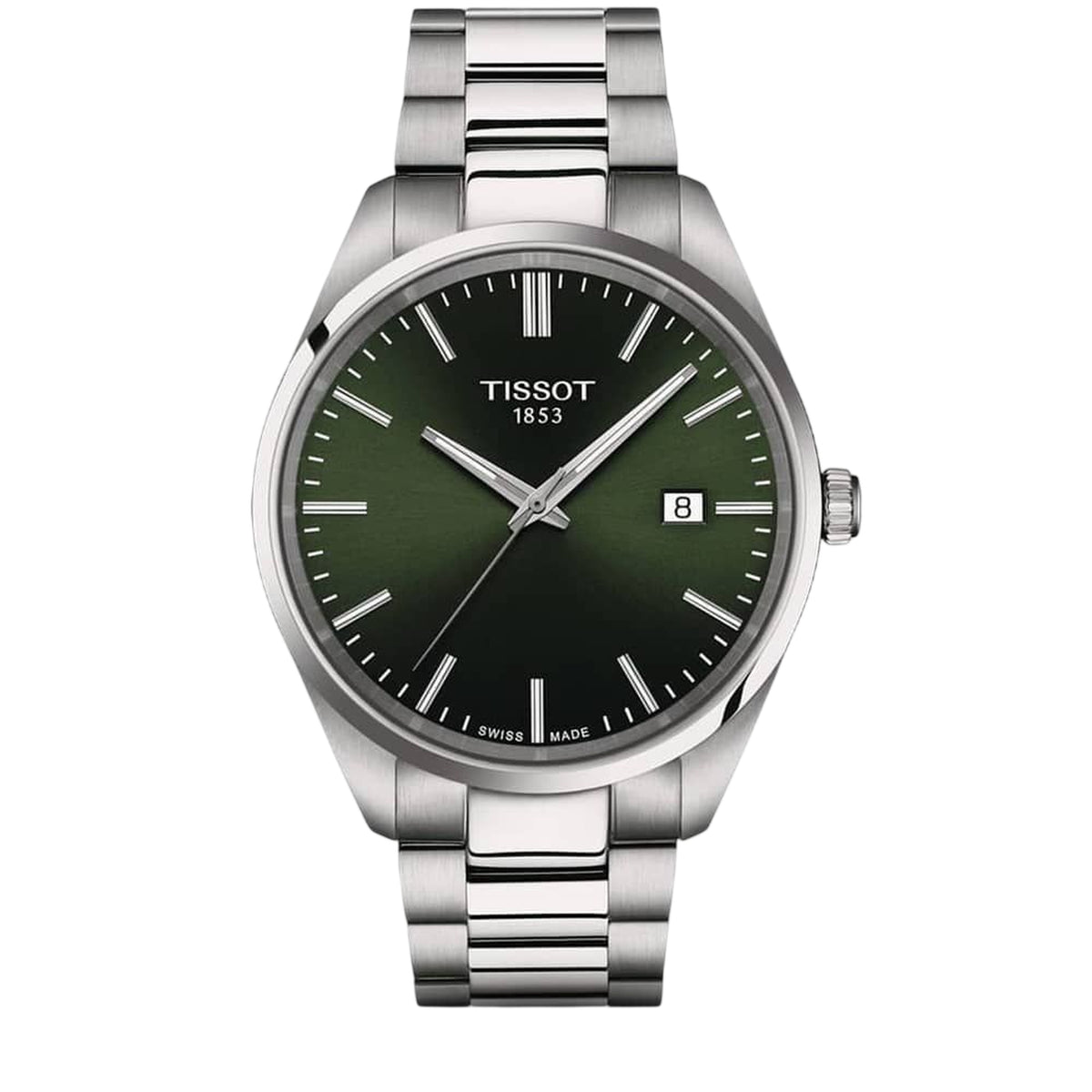Tissot PR 100 40mm Silber Grün Unisex