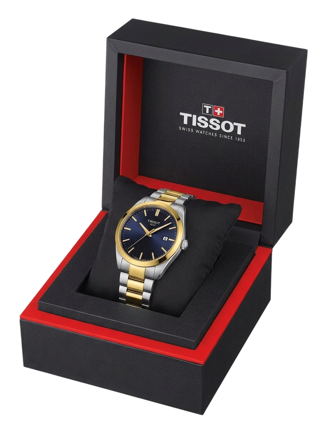 T150.410.22.041.00 Tissot PR 100 Bicolor Herrenuhr