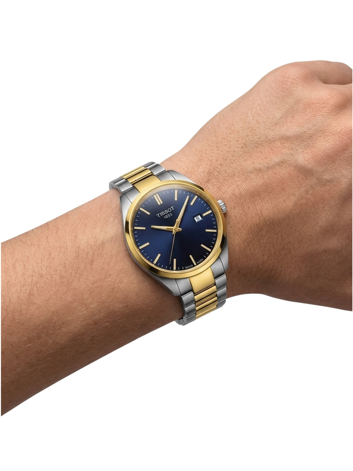 T150.410.22.041.00 Tissot PR 100 Bicolor Herrenuhr