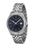Tissot Ballade Damenuhr silber blau T156.210.11.041.00