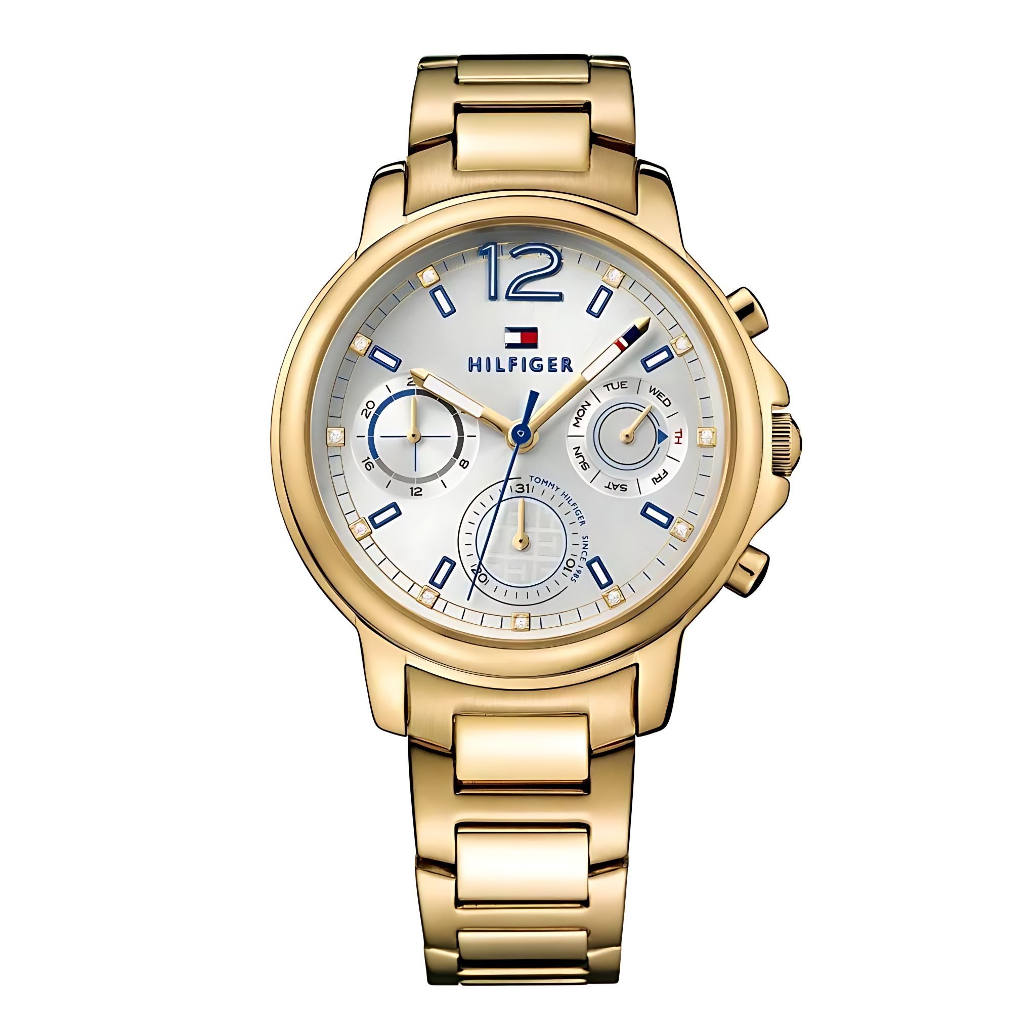 Tommy Hilfiger Claudia Damenuhr gold Edelstahl
