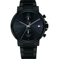 Tommy Hilfiger Daniel Herrrenuhr schwarz Edelstahl