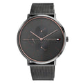 Tommy Hilfiger Jenna Multifunktionsuhr Grau Milanaise Edelstahl 1781945