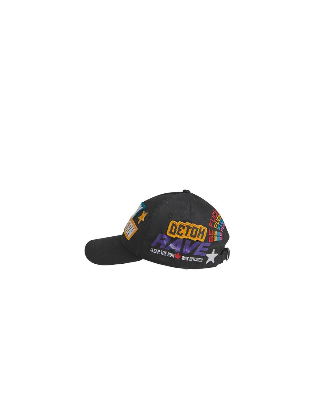 Dsquared2 Traveller Patch Baseball Cap mit Stickerei