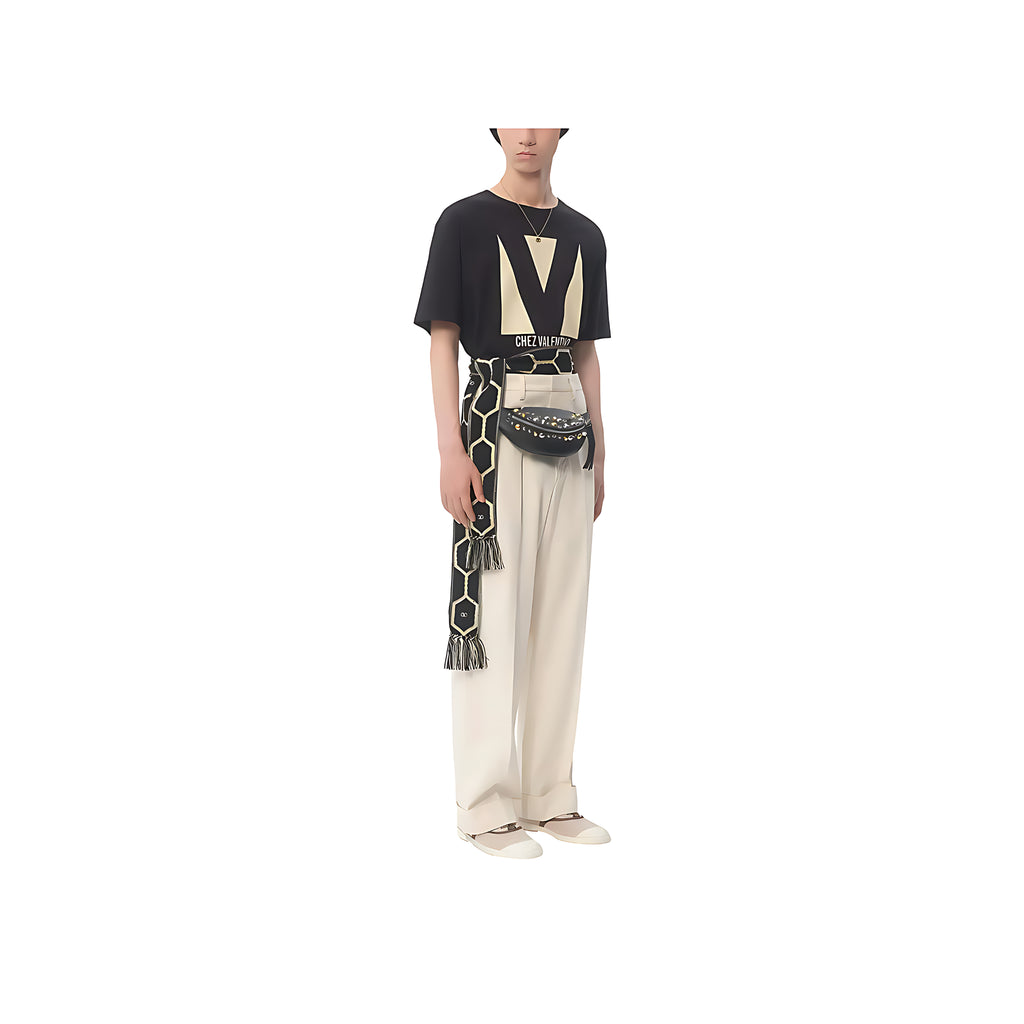 Valentino Garavani Chez T-Shirt Herren schwarz