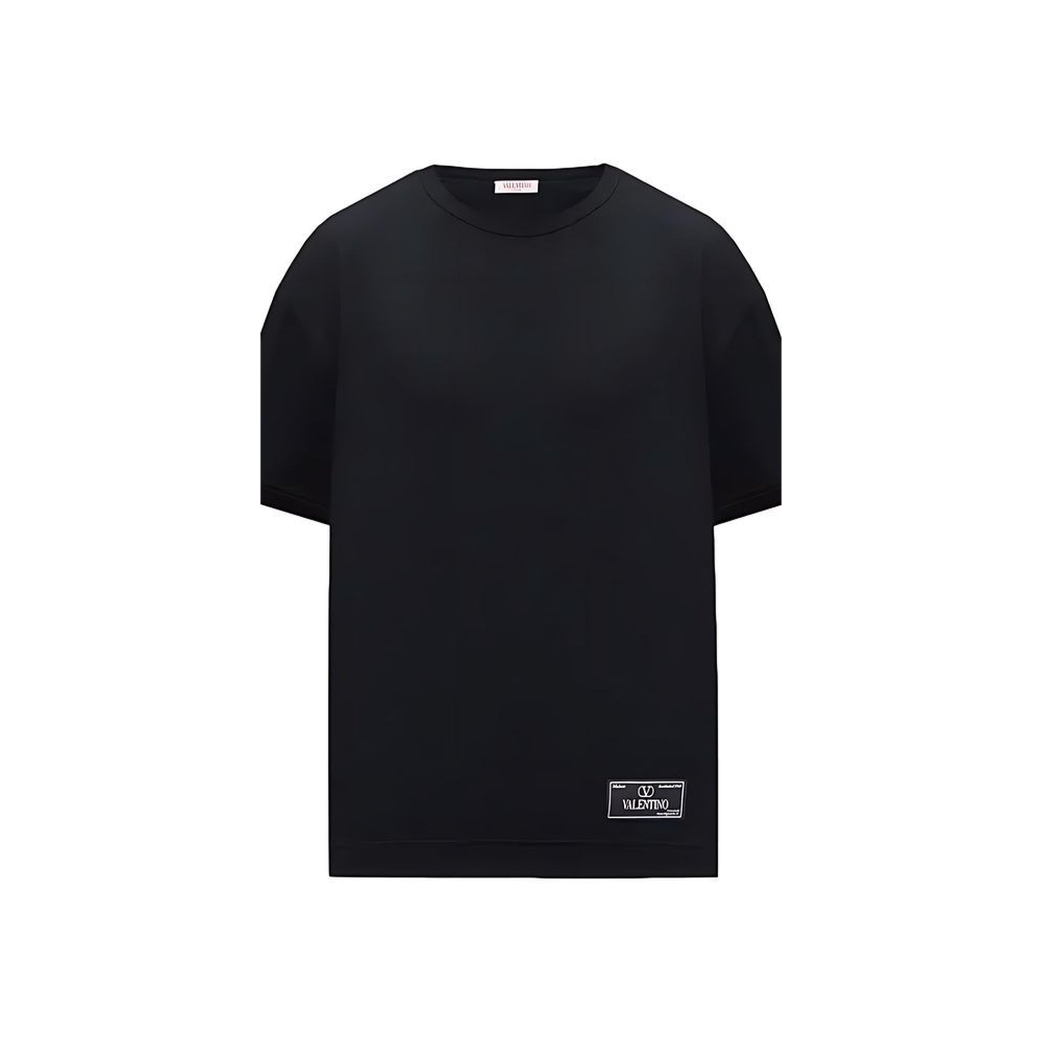 Valentino T-Shirt mit Logo Print in Schwarz Herren