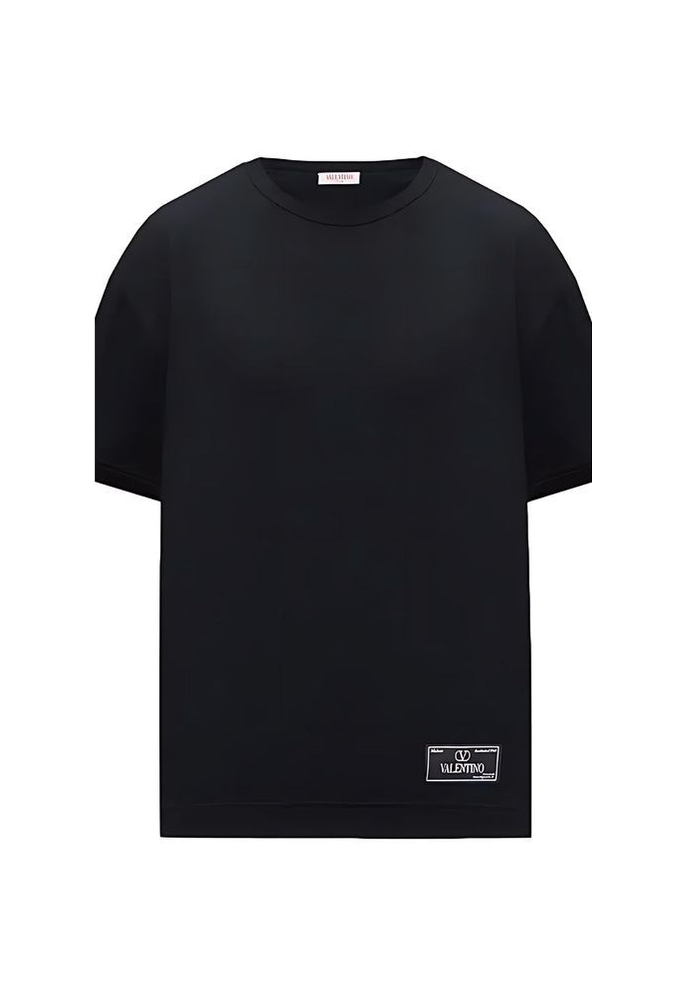 Valentino T-Shirt mit Logo Print in Schwarz Herren