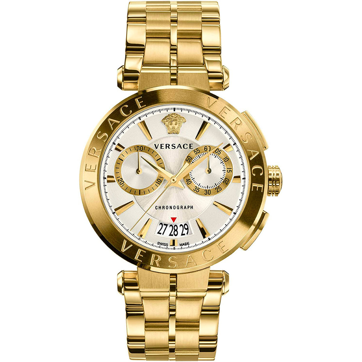Versace Aion Chronograph Herrenuhr gold