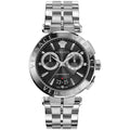 Versace Aion Chronograph Herrenuhr Schwarz Silber