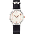 Versace V Essential Damenuhr silber schwarz