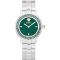 Versace V Icon Damenuhr silber gruen