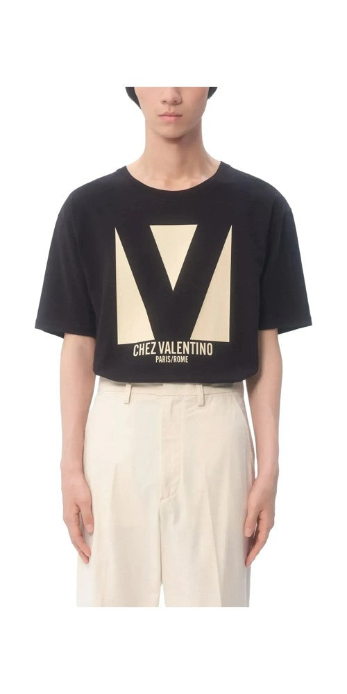Valentino Garavani Chez T-Shirt Herren schwarz