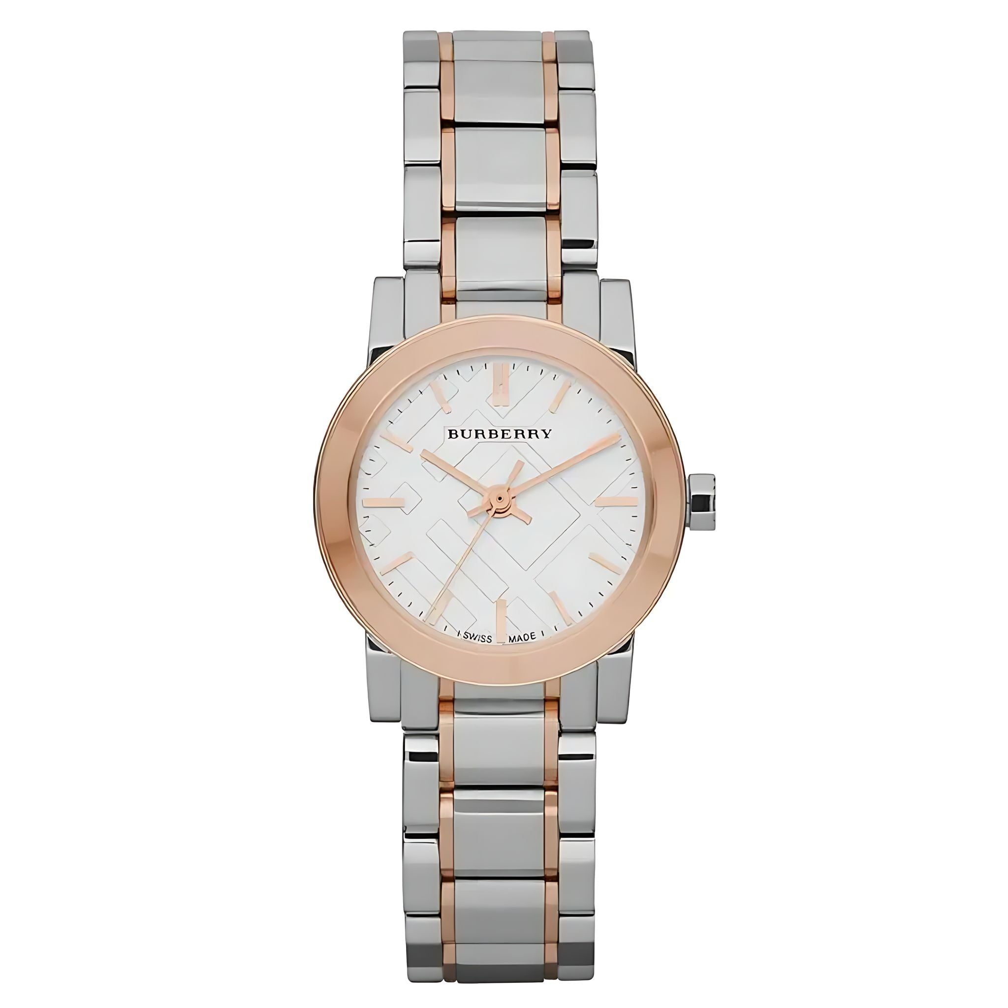 Burberry The City Damenuhr silber gold