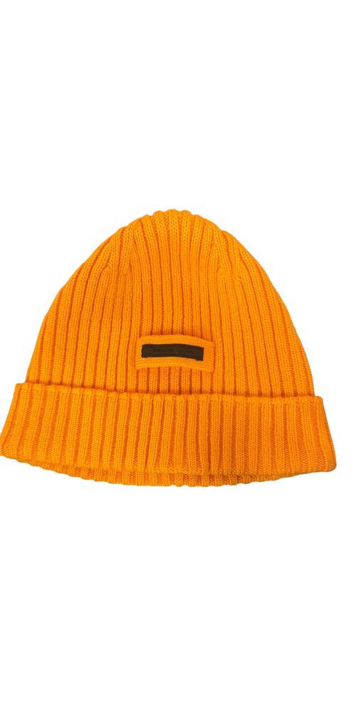Prada Kaschmir Mütze in Orange