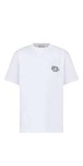 Dior Charm T-Shirt Relaxed Fit Herren weiß