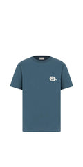 Dior Charm T-Shirt Relaxed Fit Herren blau