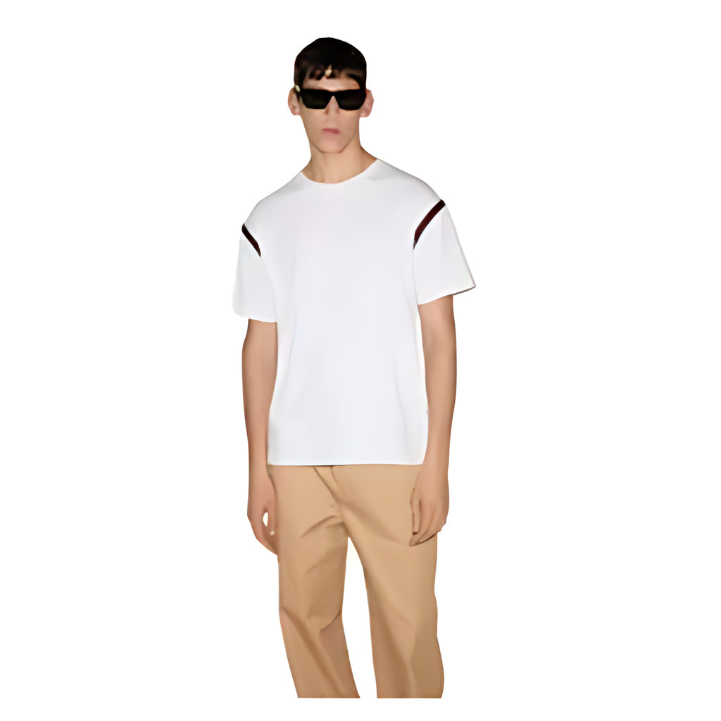 Gucci Baumwoll JerseyT-Shirt mit Bestickungen