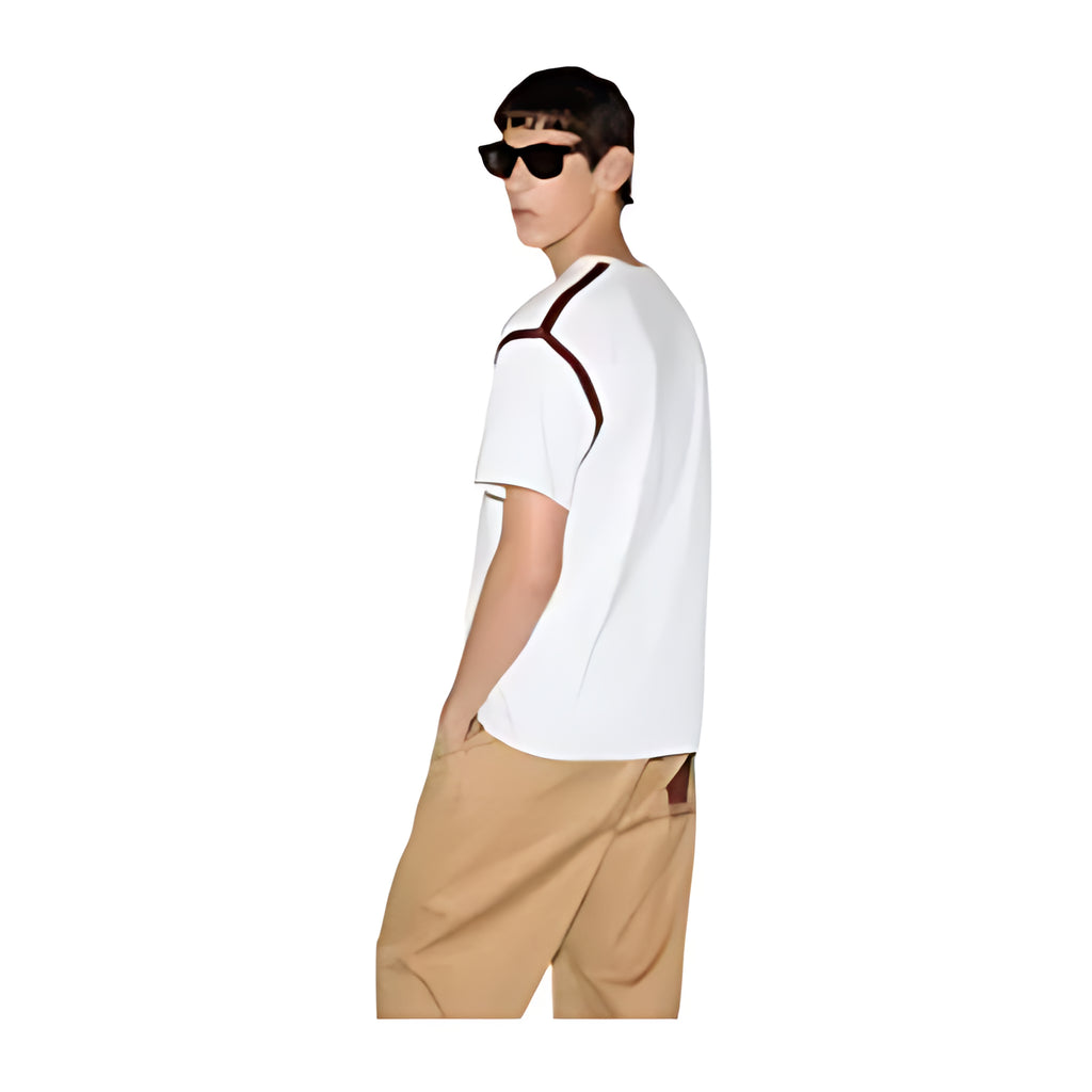 Gucci Baumwoll JerseyT-Shirt mit Bestickungen