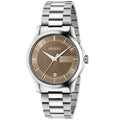 Gucci G-Timeless Herrenuhr aus Edelstahl Model YA126445