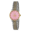 Gucci G Timeless Damenuhr gold silber rosa